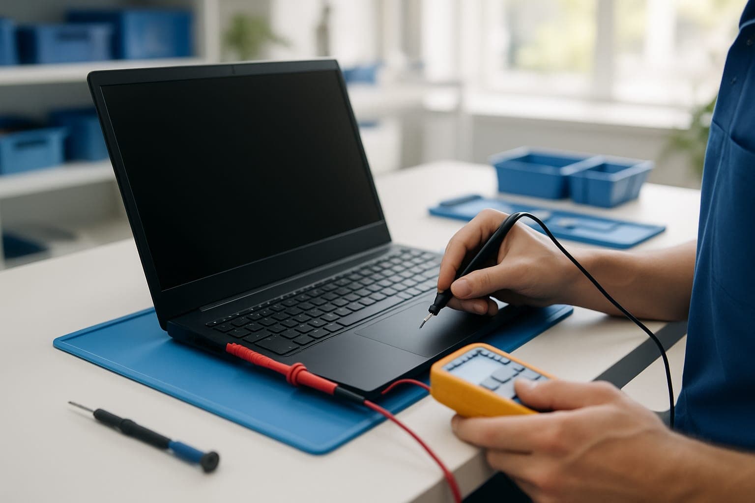 Sửa laptop không lên nguồn