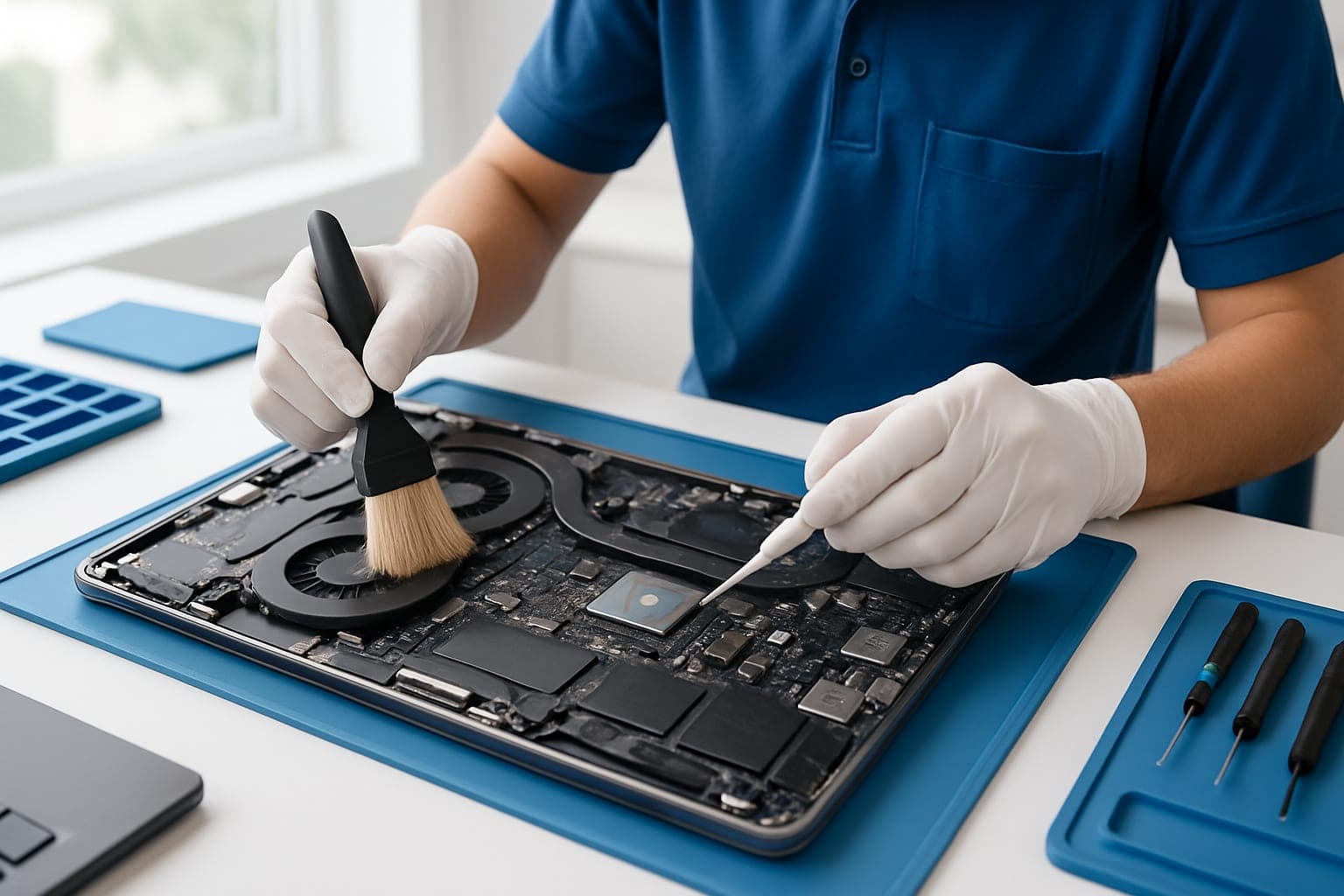 Vệ sinh laptop, tra keo tản nhiệt