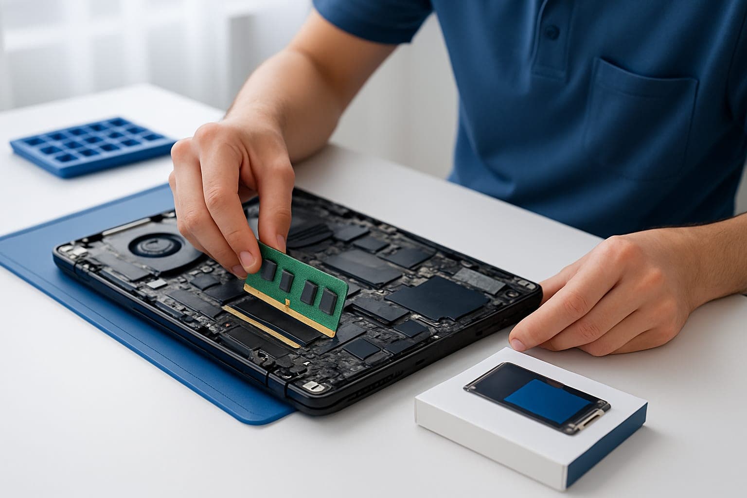 Nâng cấp SSD, RAM cho laptop