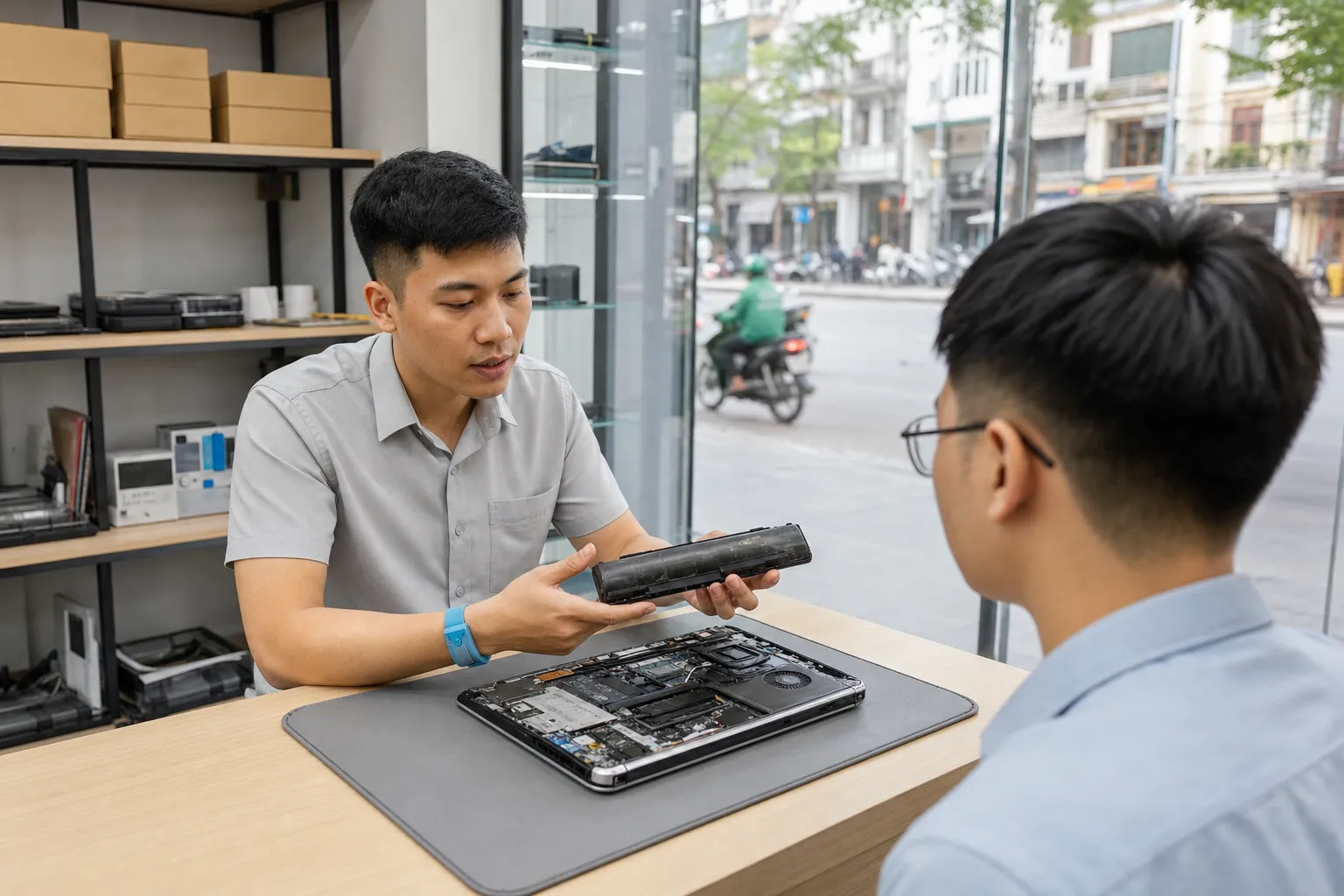 Tiếp nhận & xác định lỗi